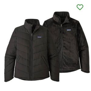 Patagonia GIRLS' REVERSIBLE SNOW FLOWER JACKET size XL 14